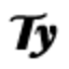 Typogram icon