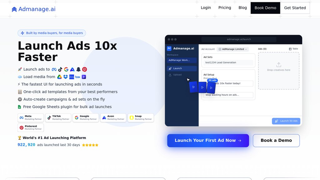 AdManage.ai screenshot