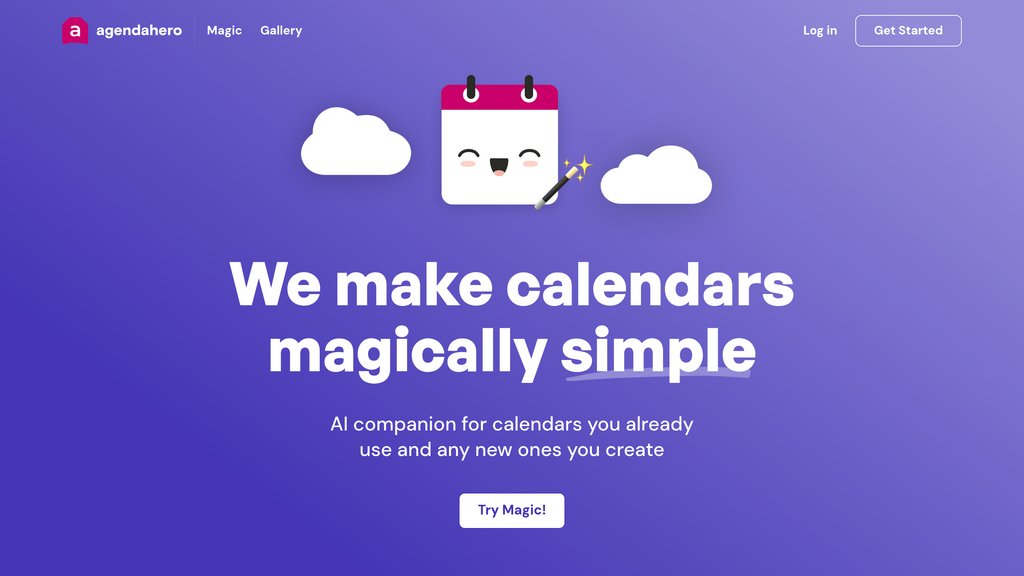 Agenda Hero screenshot