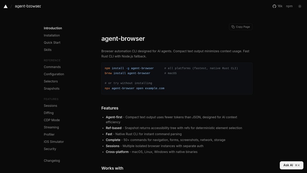 agent-browser screenshot