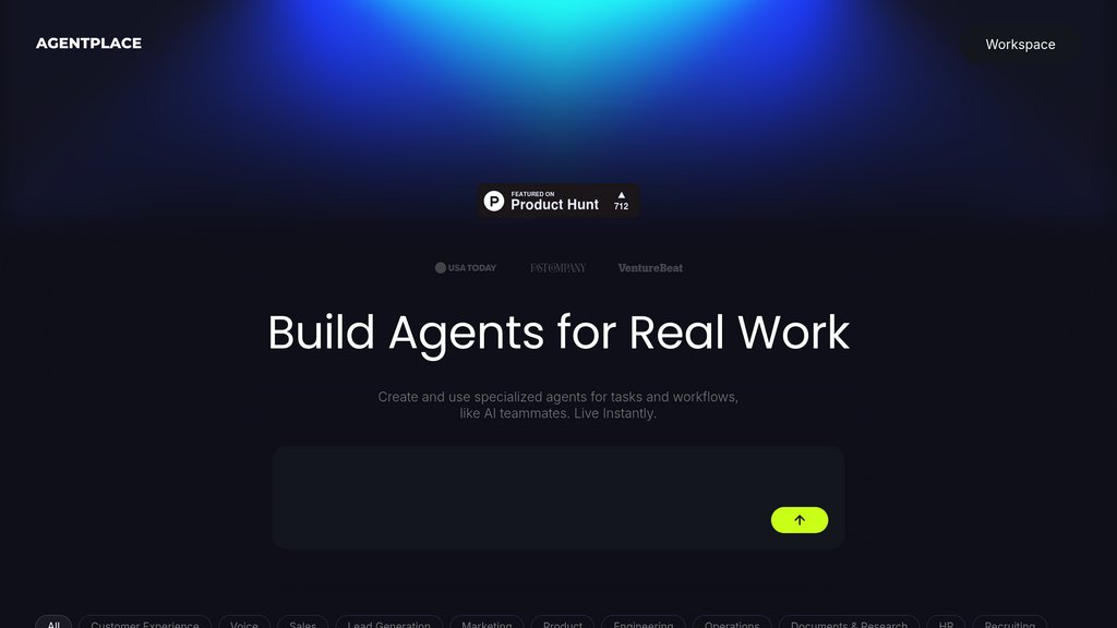 Agentplace screenshot