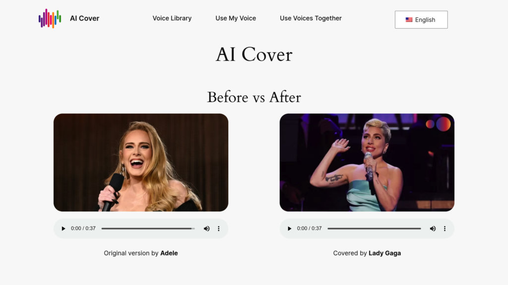 AI Cover Generator (Aicover.fun) screenshot