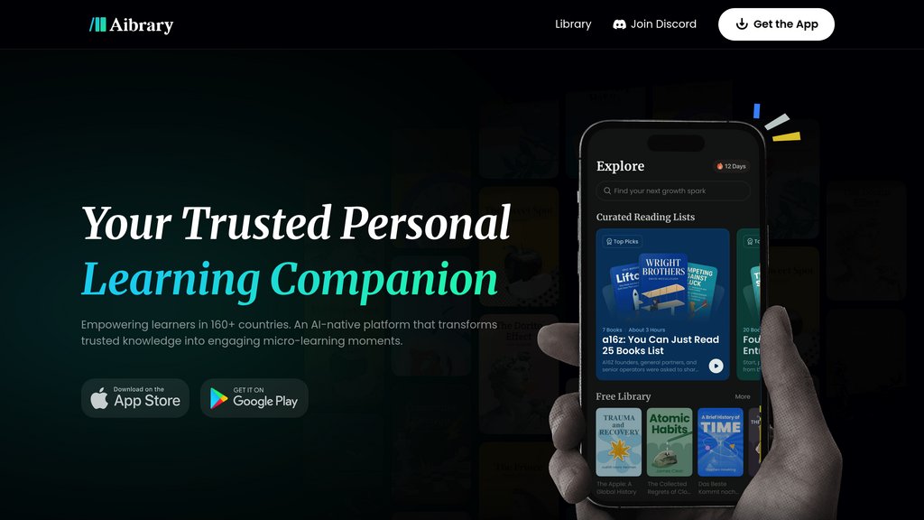 Aibrary screenshot
