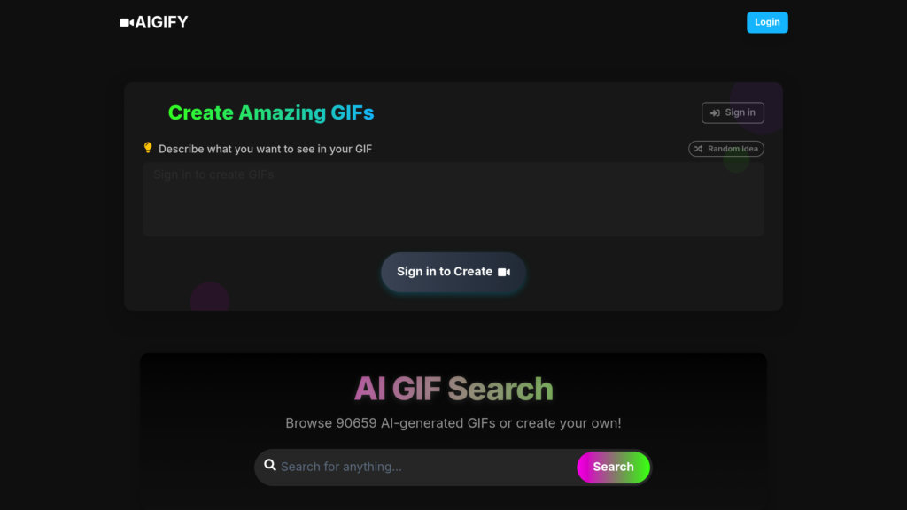 AIGIFY screenshot
