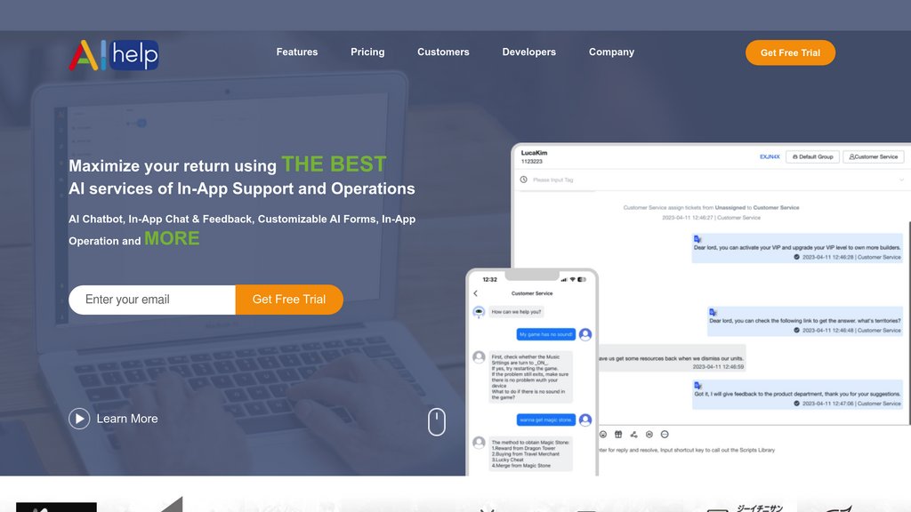 AIHelp screenshot