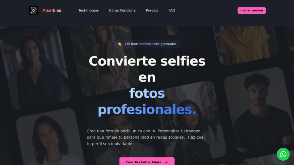 AISelfi.es screenshot