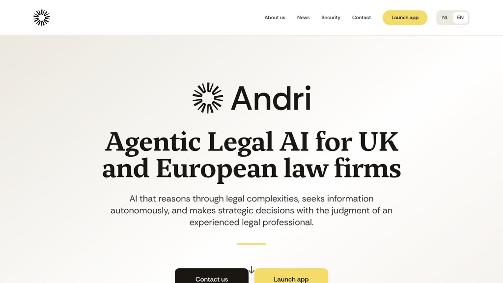 Andri.ai screenshot