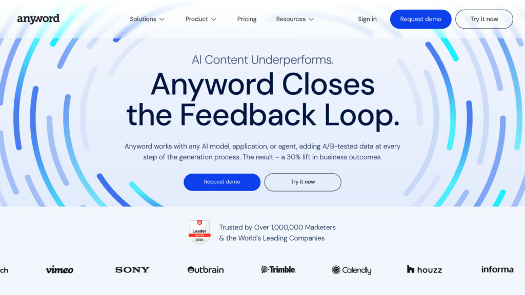 Anyword screenshot