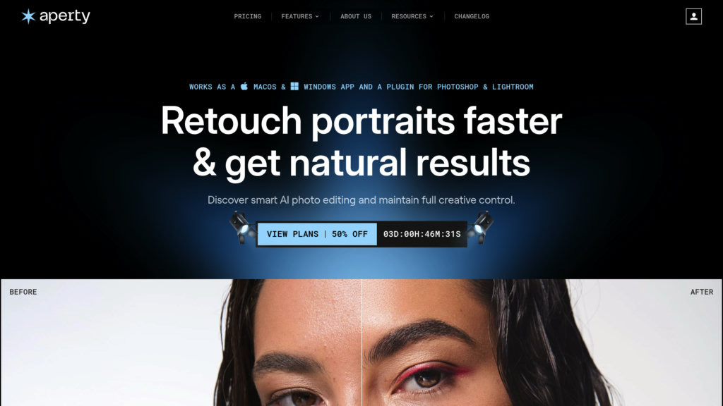Aperty screenshot
