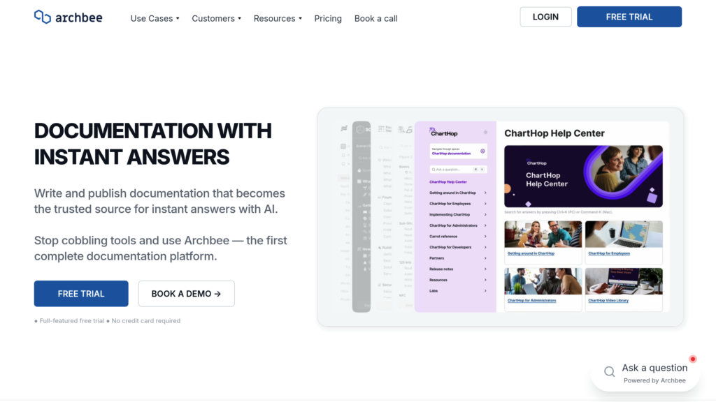 Archbee screenshot