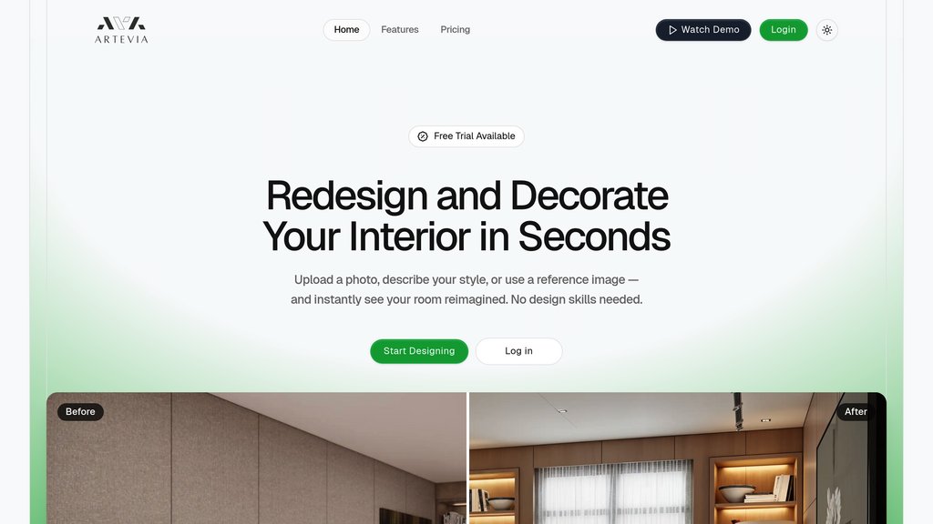 Artevia screenshot