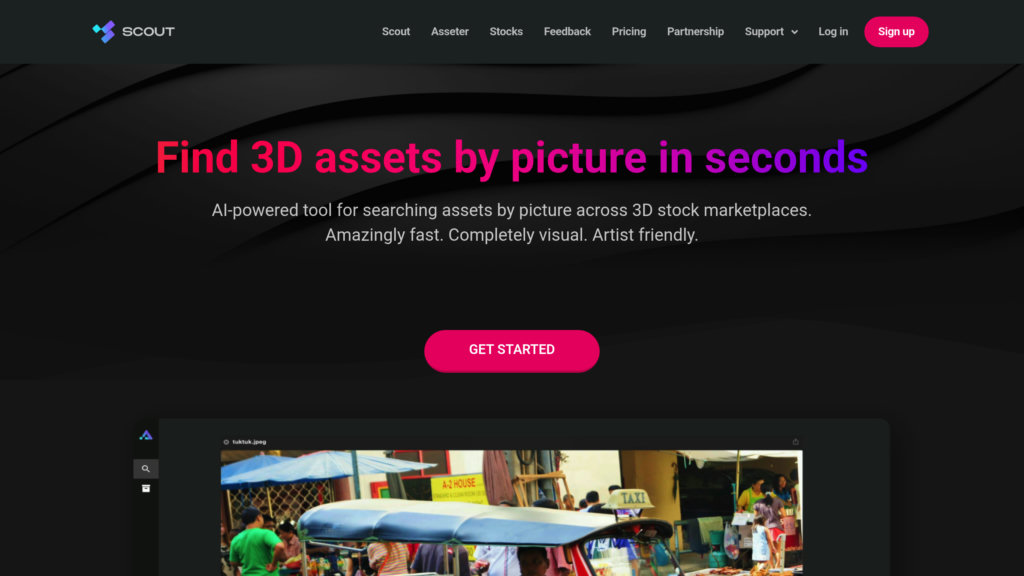 Asseter.ai screenshot