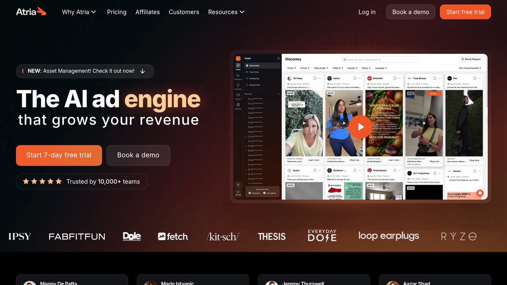 Atria screenshot