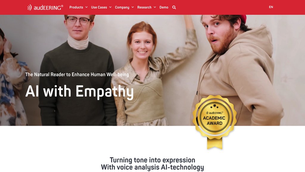 audEERING screenshot