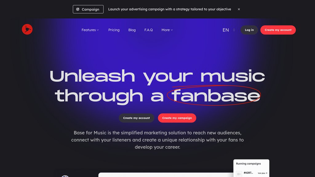 Base for Music screenshot