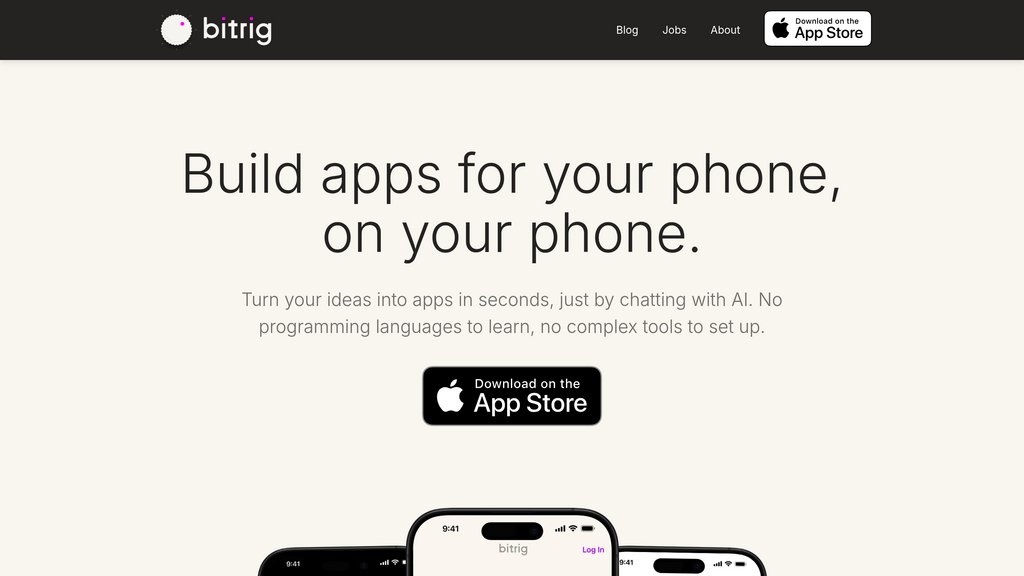 Bitrig screenshot