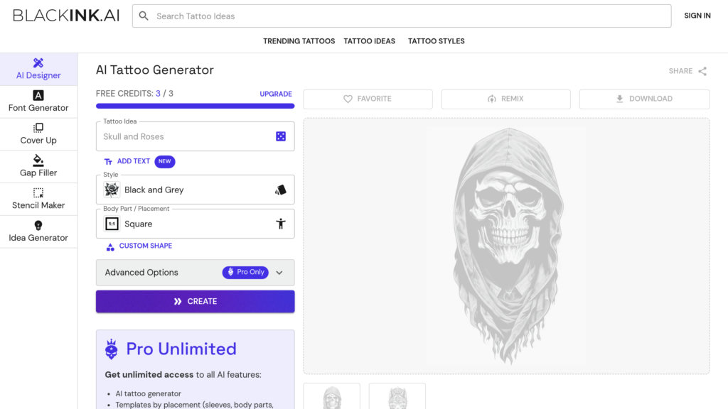 BlackInk AI screenshot