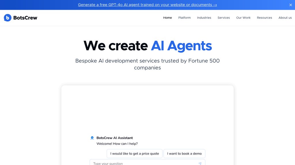 BotsCrew screenshot