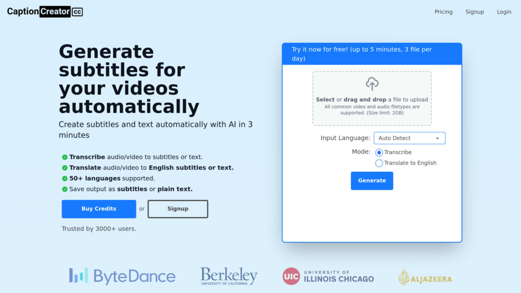 CaptionCreator screenshot