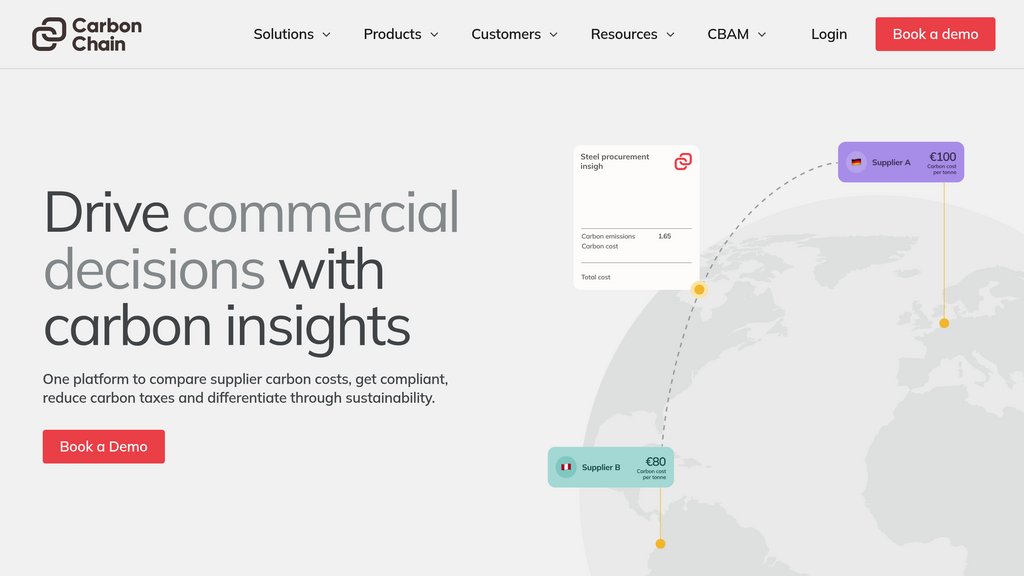 CarbonChain screenshot