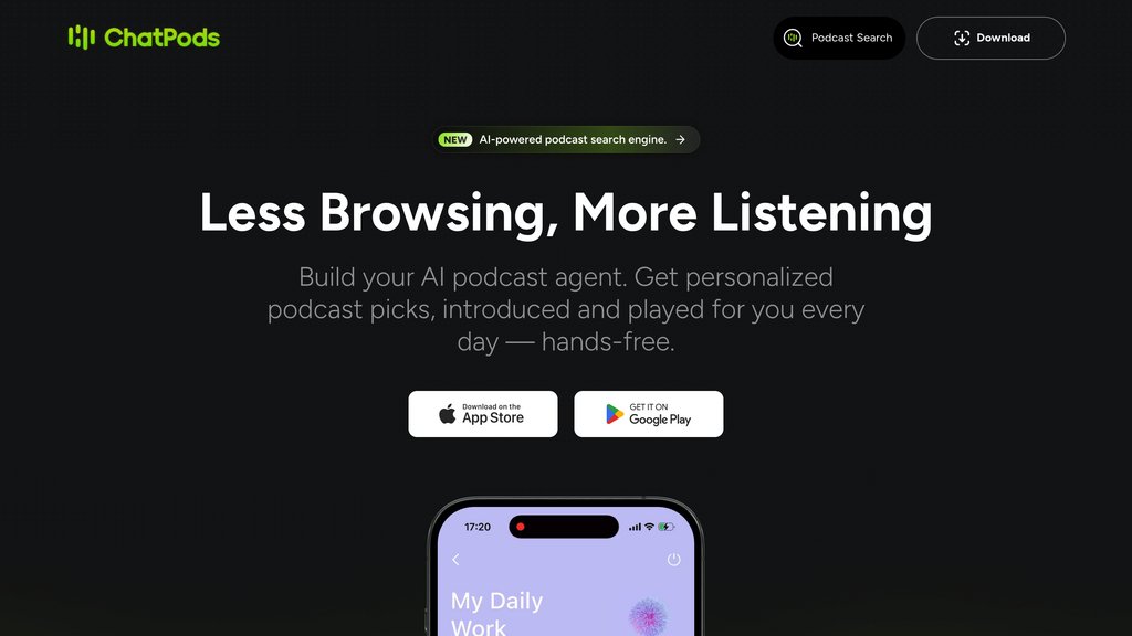 ChatPods screenshot