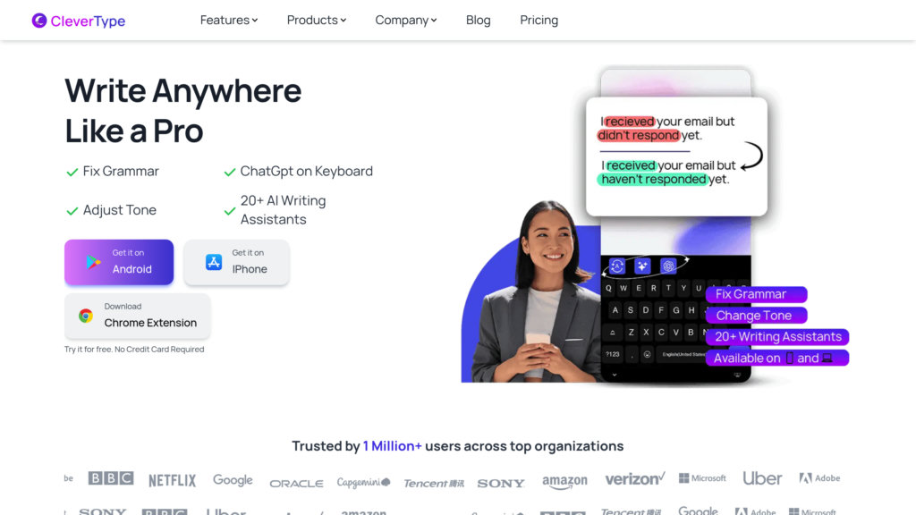 CleverType screenshot