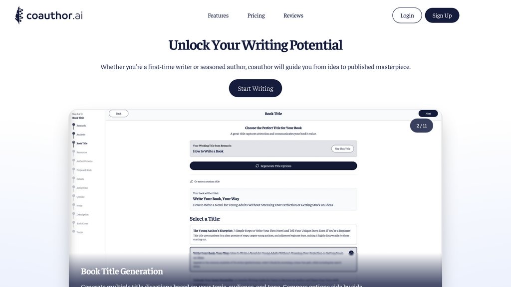 CoAuthor screenshot