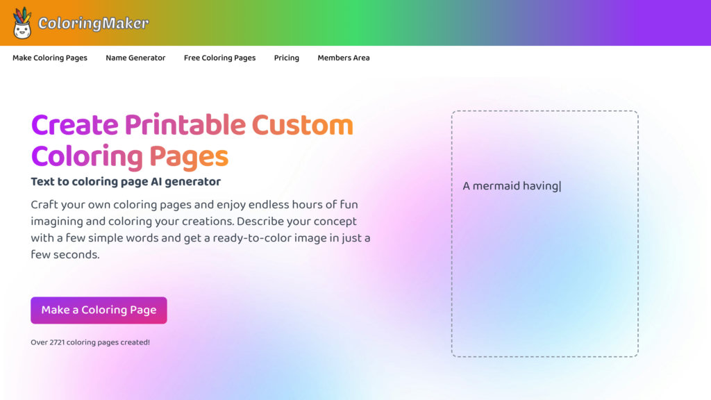 ColoringMaker screenshot