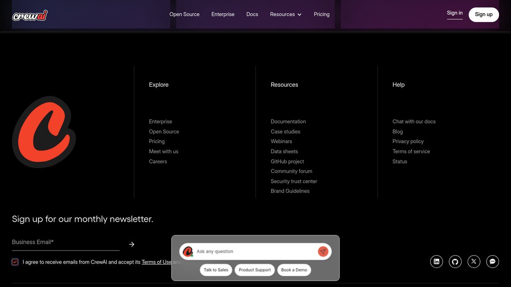 CrewAI screenshot