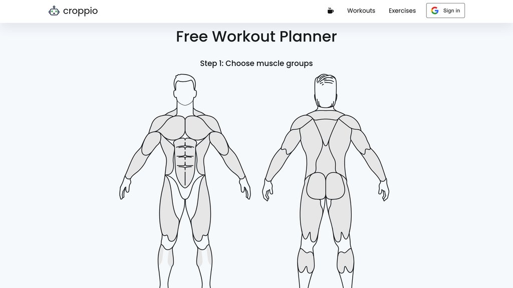 Croppio screenshot