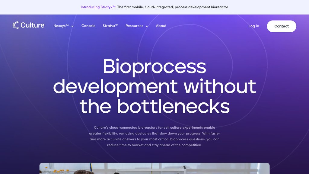 Culture Biosciences screenshot