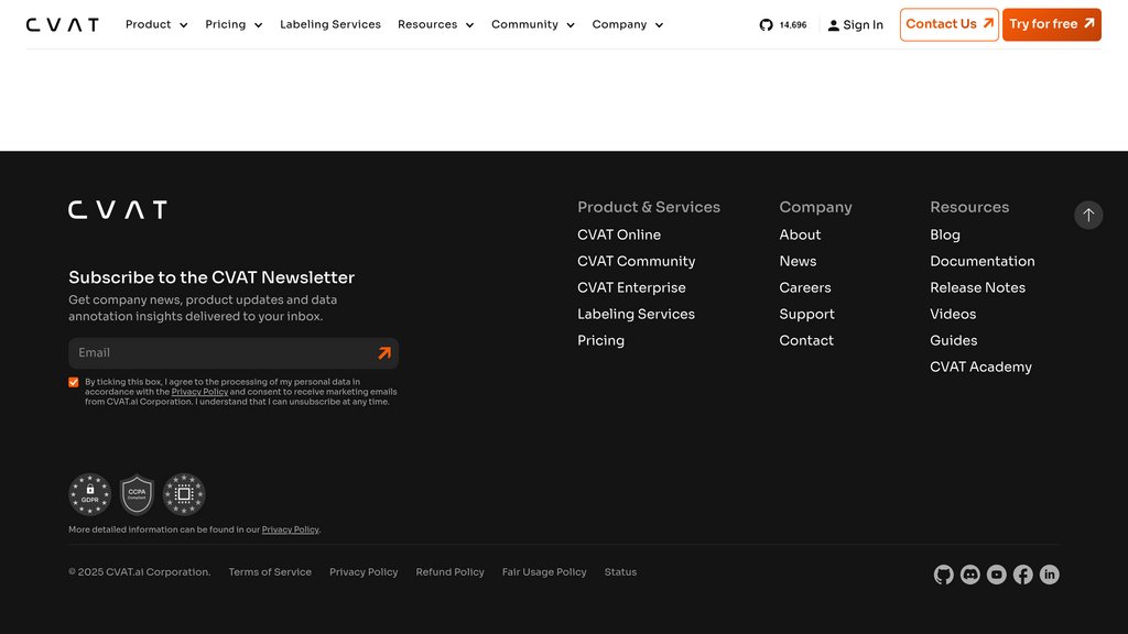 CVAT screenshot
