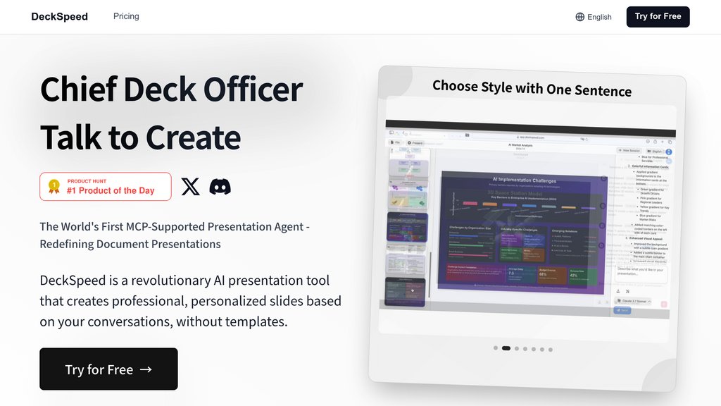 DeckSpeed screenshot