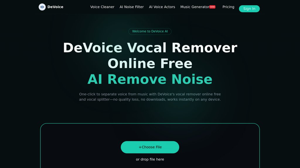 DeVoice screenshot