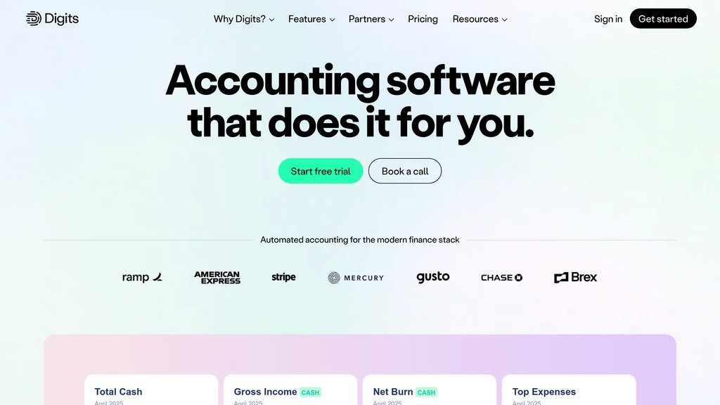 Digits screenshot