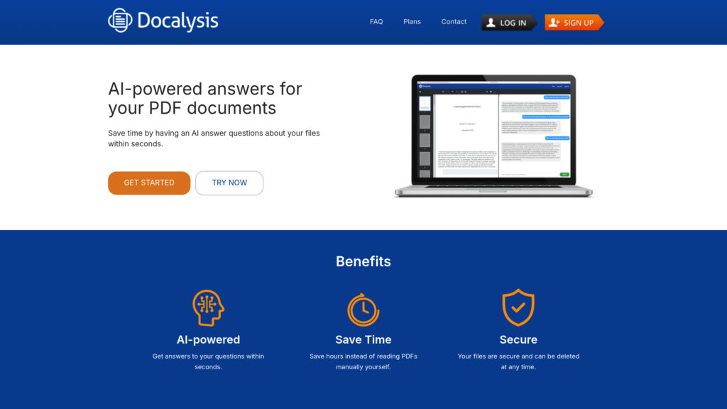 Docalysis screenshot