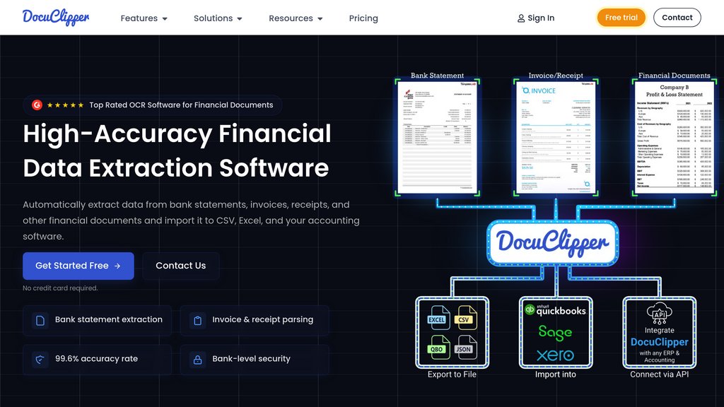 DocuClipper screenshot