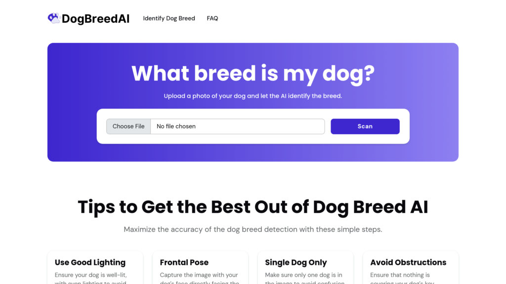 Dog Breed Finder screenshot