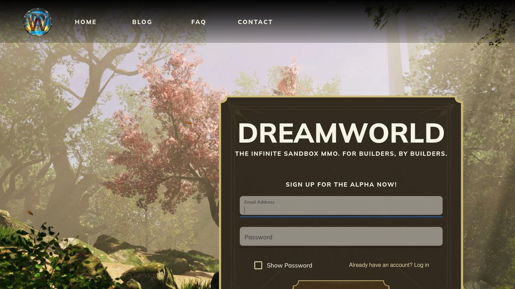 DreamWorld screenshot