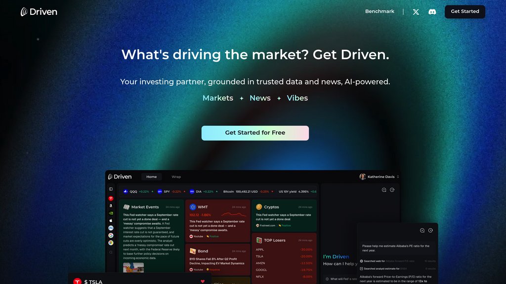 Driven screenshot