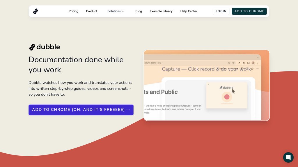 Dubble screenshot