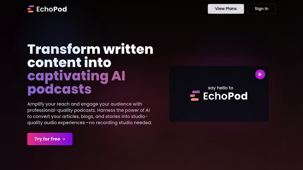 EchoPod screenshot