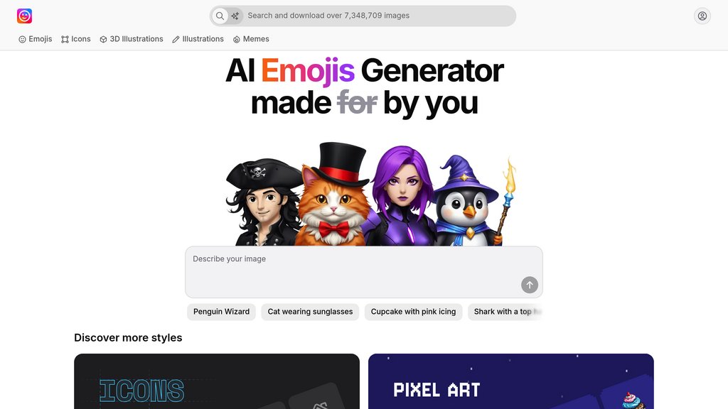 emojis.com screenshot
