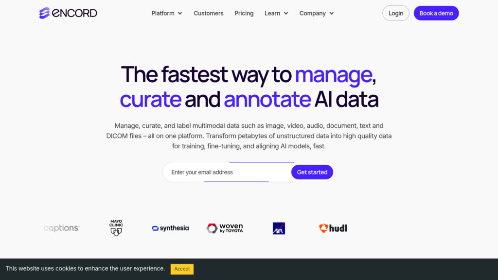 Encord screenshot