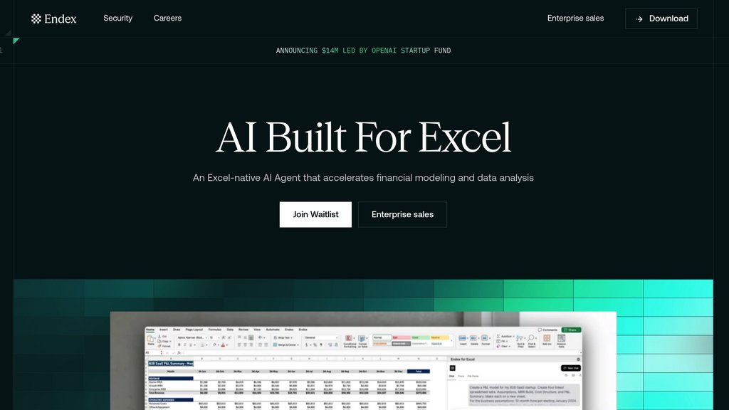 Endex AI screenshot