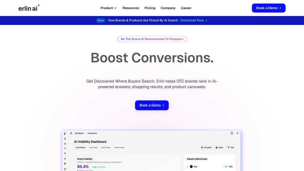 Erlin AI screenshot