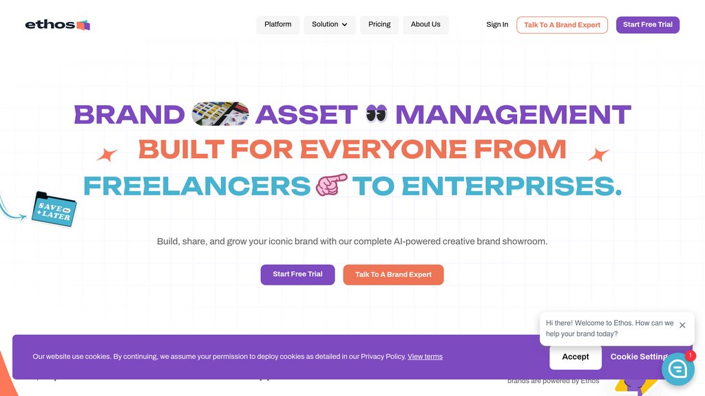 Ethos screenshot