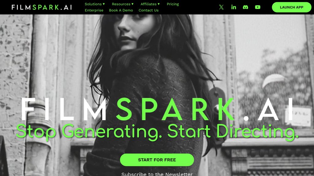 FilmSpark.ai screenshot