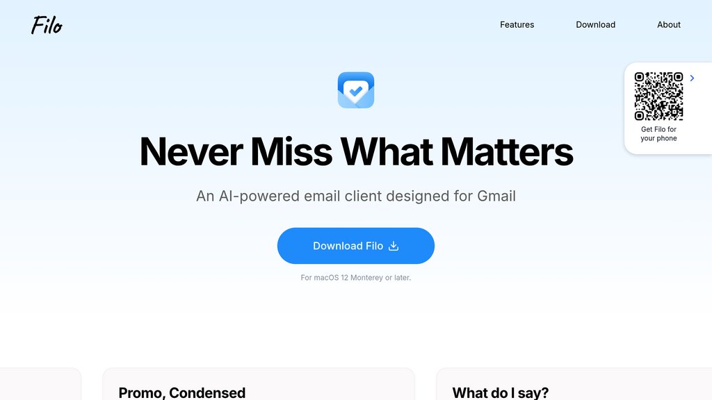 Filo Mail screenshot
