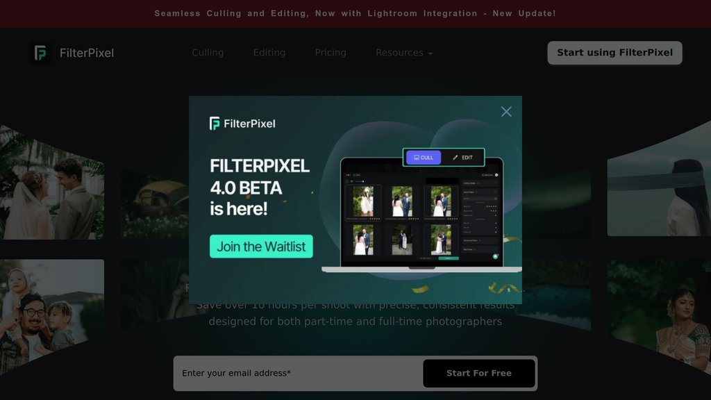 FilterPixel screenshot